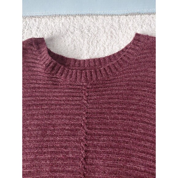 Nine West XL Ribbed Sweater Dress/Tunic Long Sleeve Round Neck - Picture 3 of 9